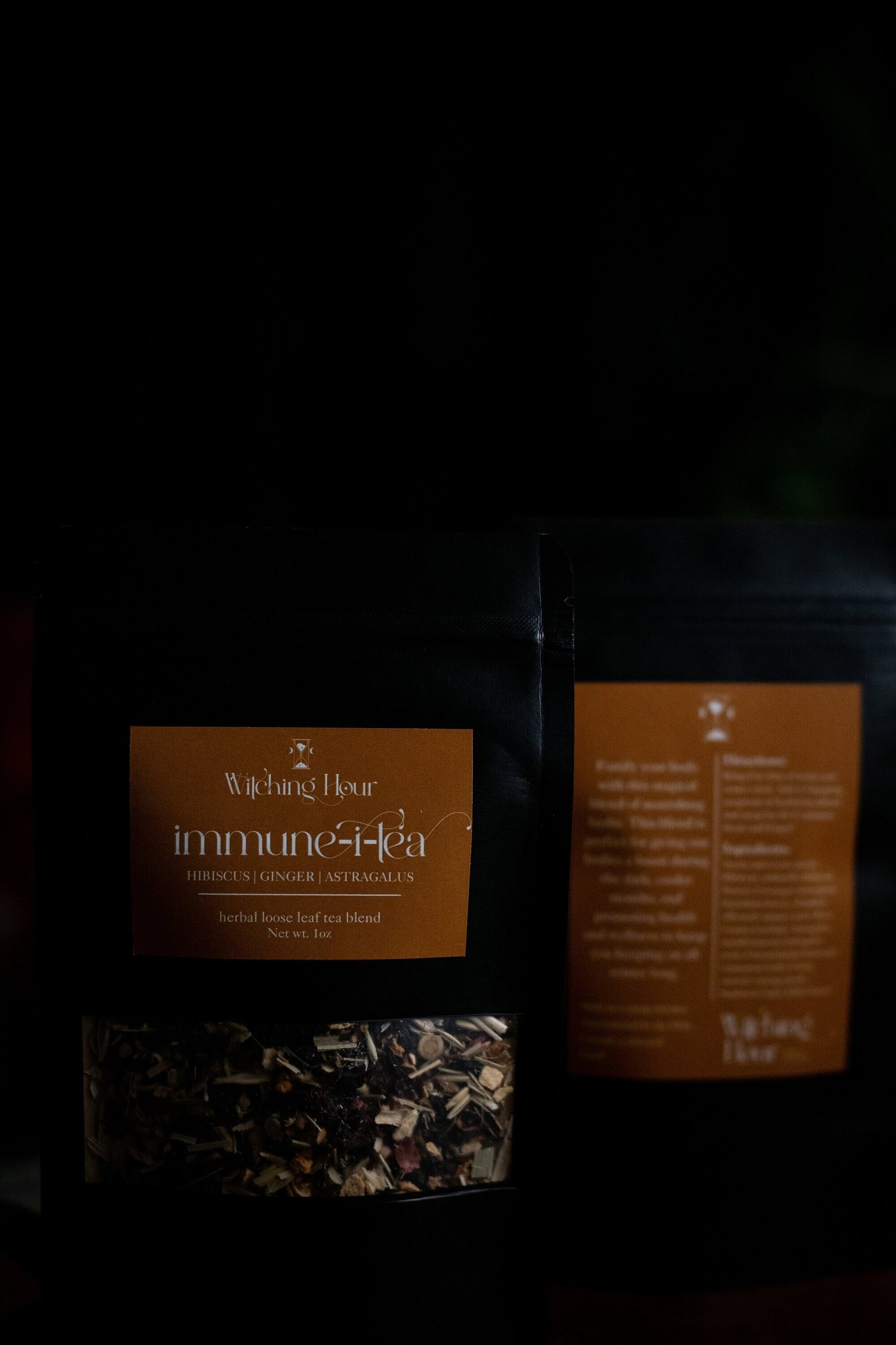 Immune-i-tea | Immunity Boosting Tea Blend | Hibiscus, Ginger, and Astragalus | Organic Loose Leaf Tea Blend