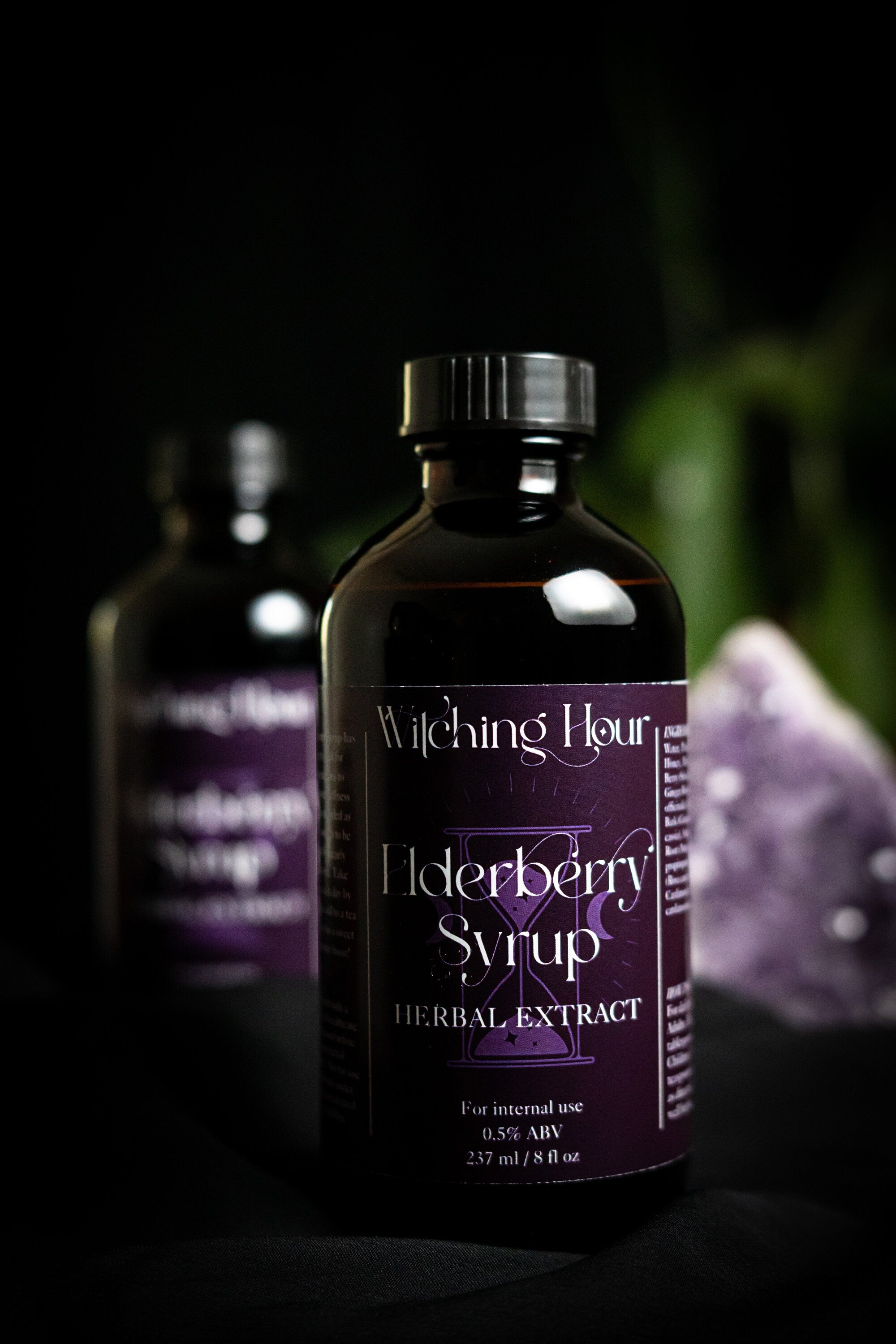 Elderberry Syrup Herbal Extract | Wellness | Immunity Boosting Elixir