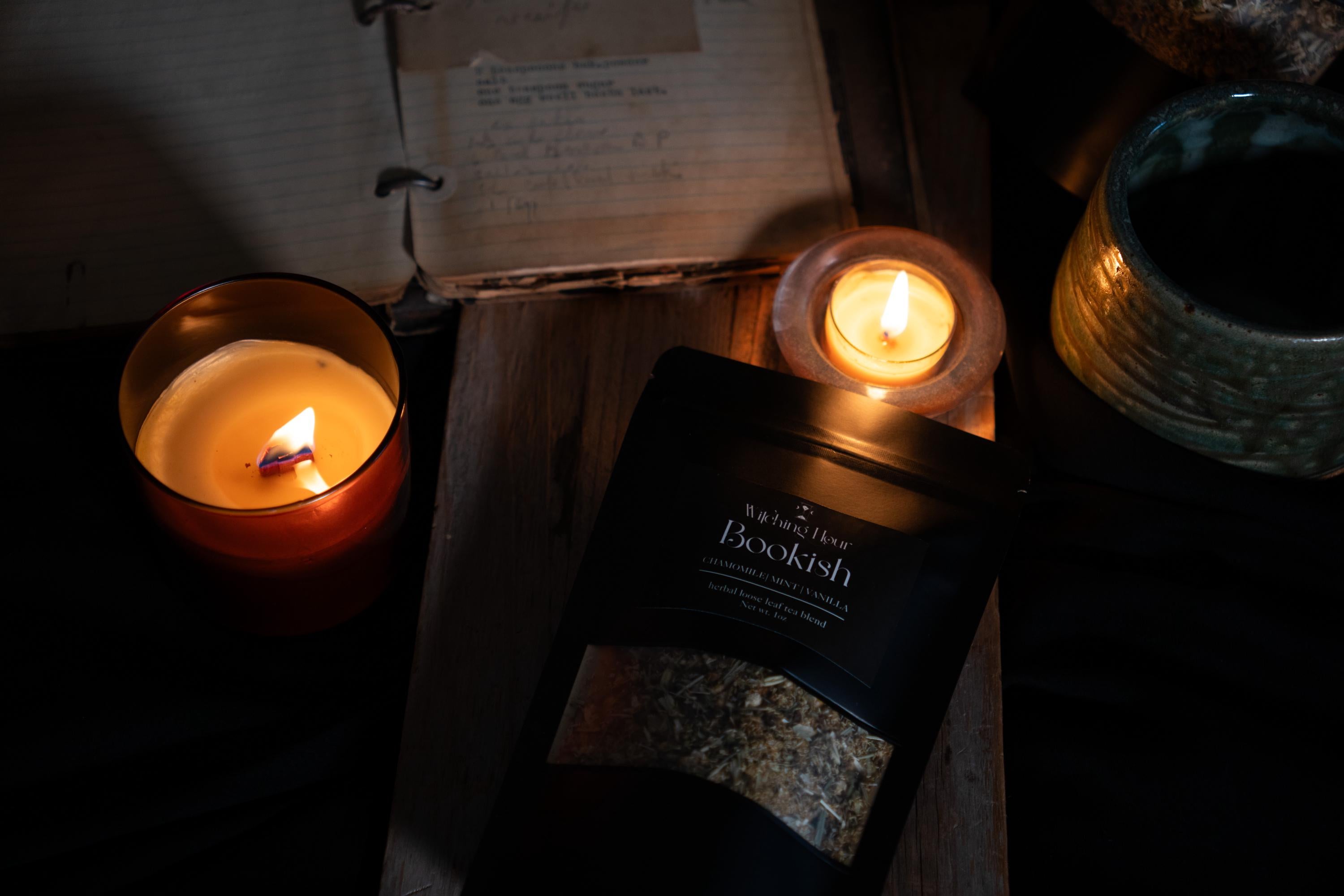 Bookish Herbal Tea Blend | Chamomile | Mint | Vanilla