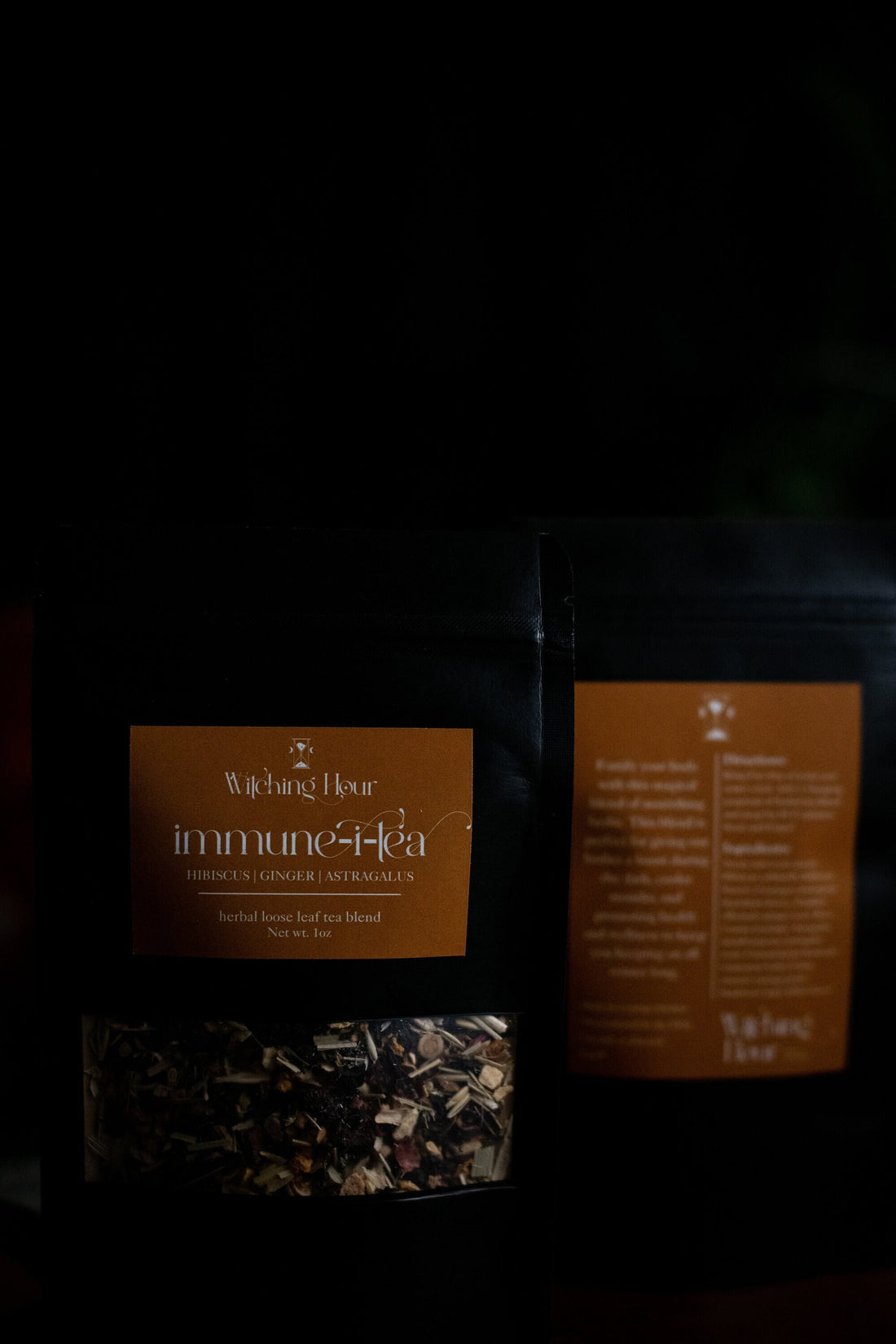 Immune-i-tea | Immunity Boosting Tea Blend | Hibiscus, Ginger, and Astragalus | Organic Loose Leaf Tea Blend